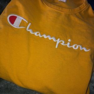 Yellow champion long sleeve